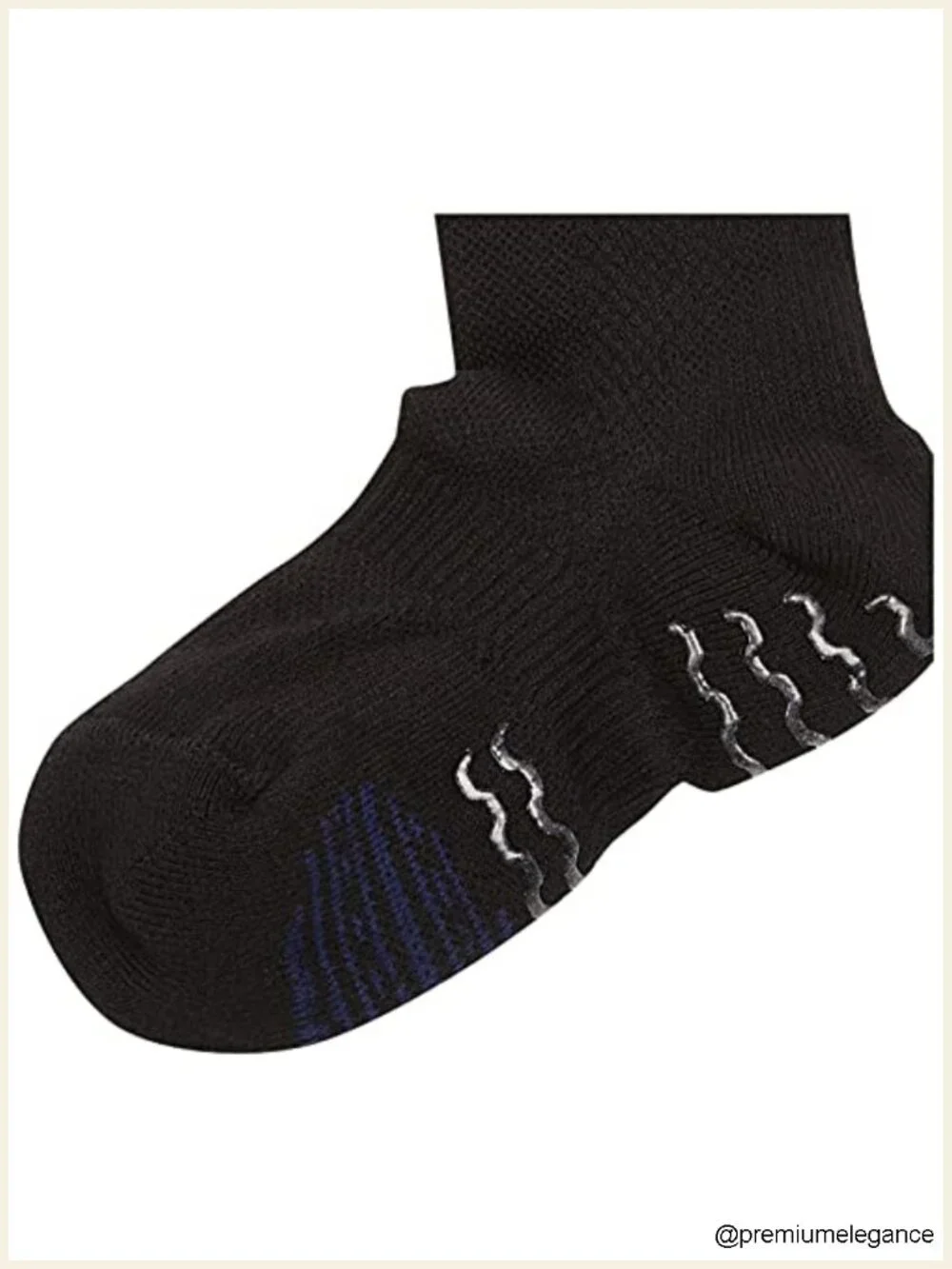 Dance Ballet Flats Socks with Grip Control Lines for Pirouettes